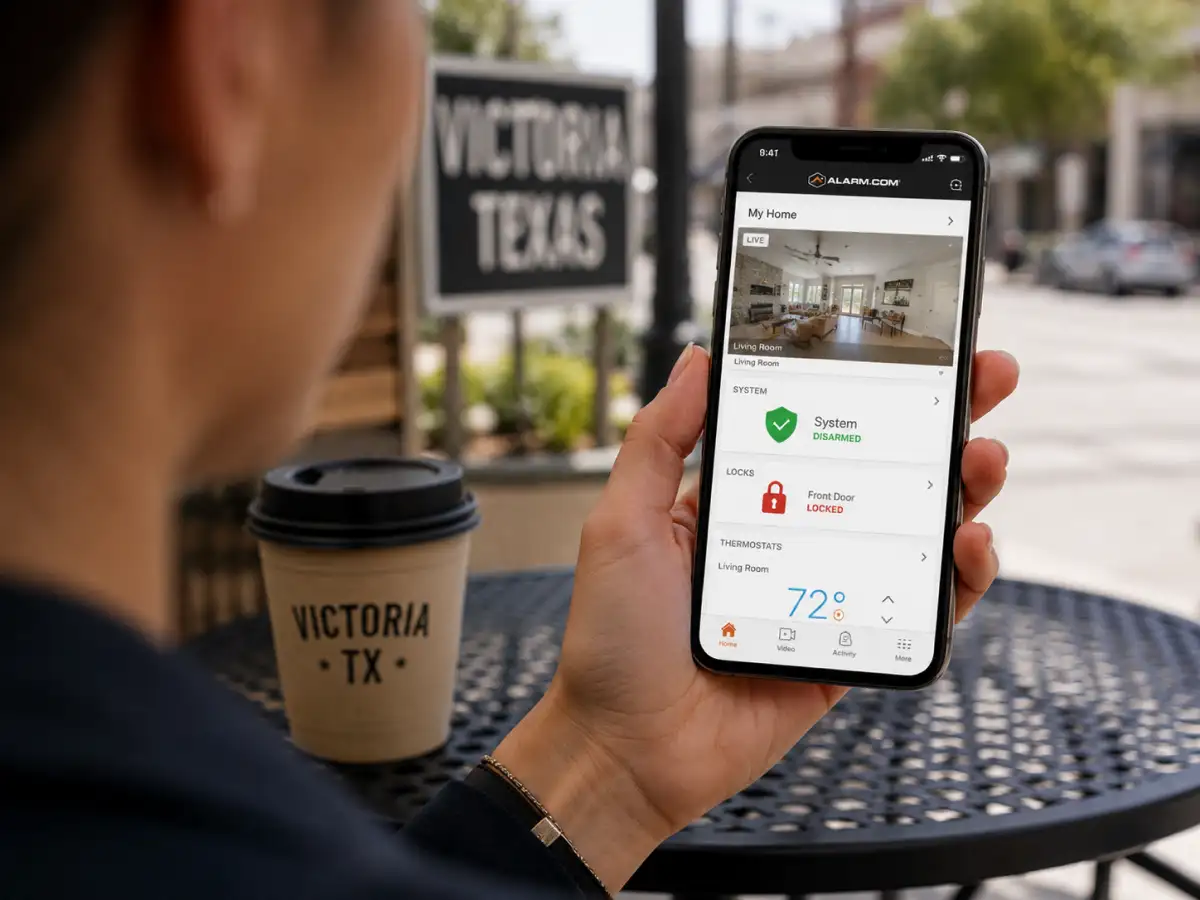 alarm com remote monitoring mobile app