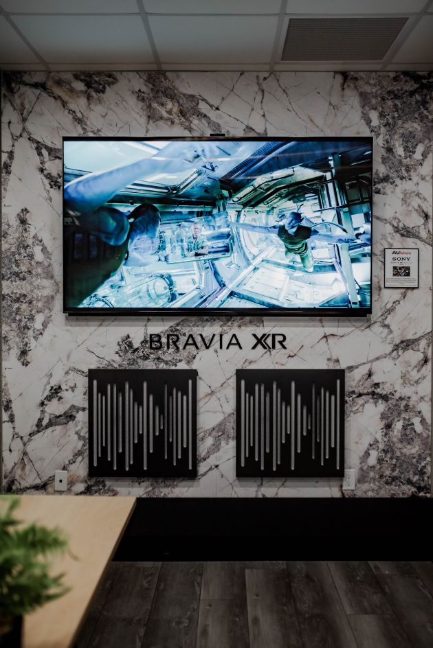 Sony Bravia XR TV wall display